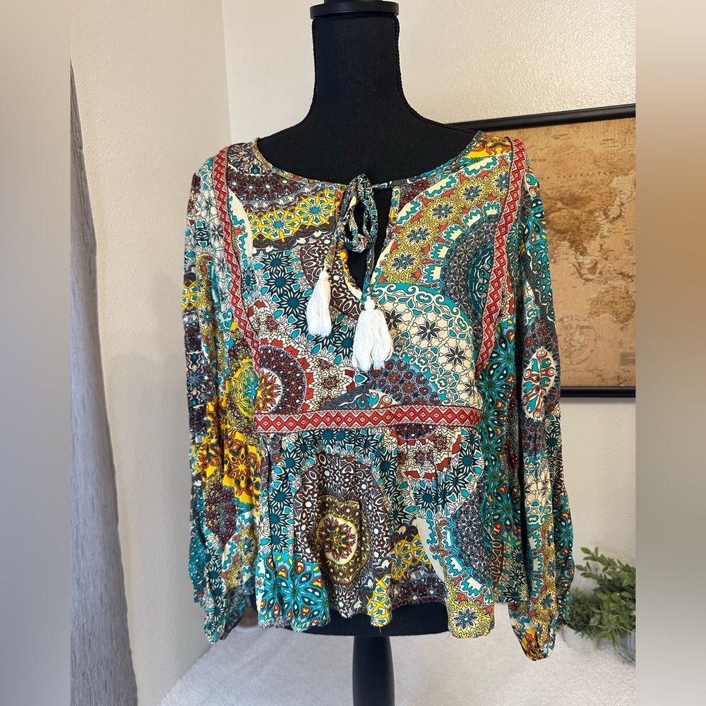 Luukse boho blouse 3X